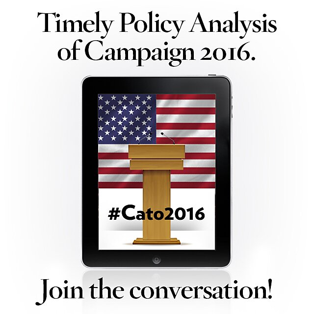 Join the conversation on Twitter with #Cato2016.