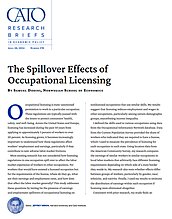 The Spillover Effects of Occupational Licensing - cover