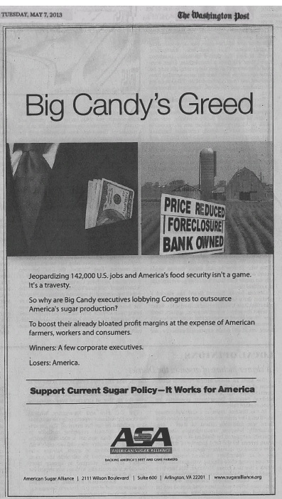 Big Sugar Ad