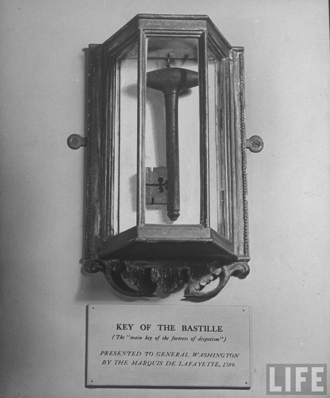 Key to the Bastille at Mount Vernon