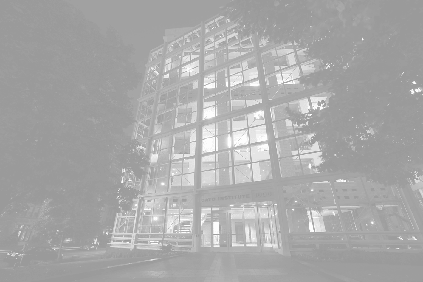 Cato headquarters at night