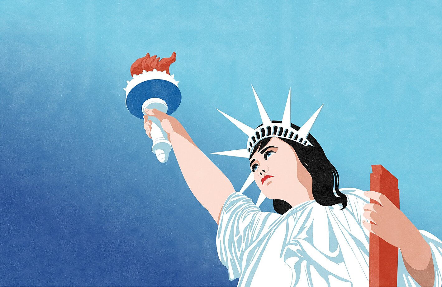 Statue of Liberty Illustration
