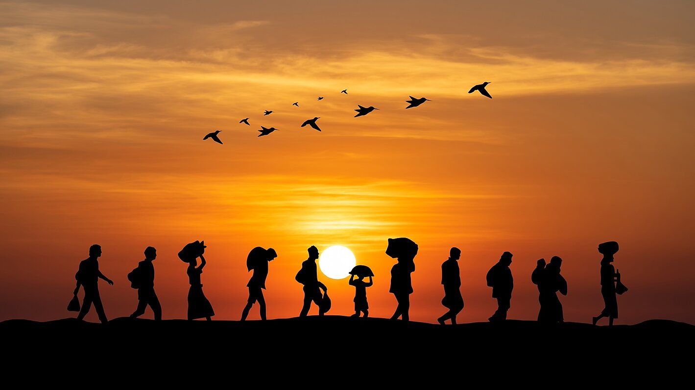 Immigrants Migrating