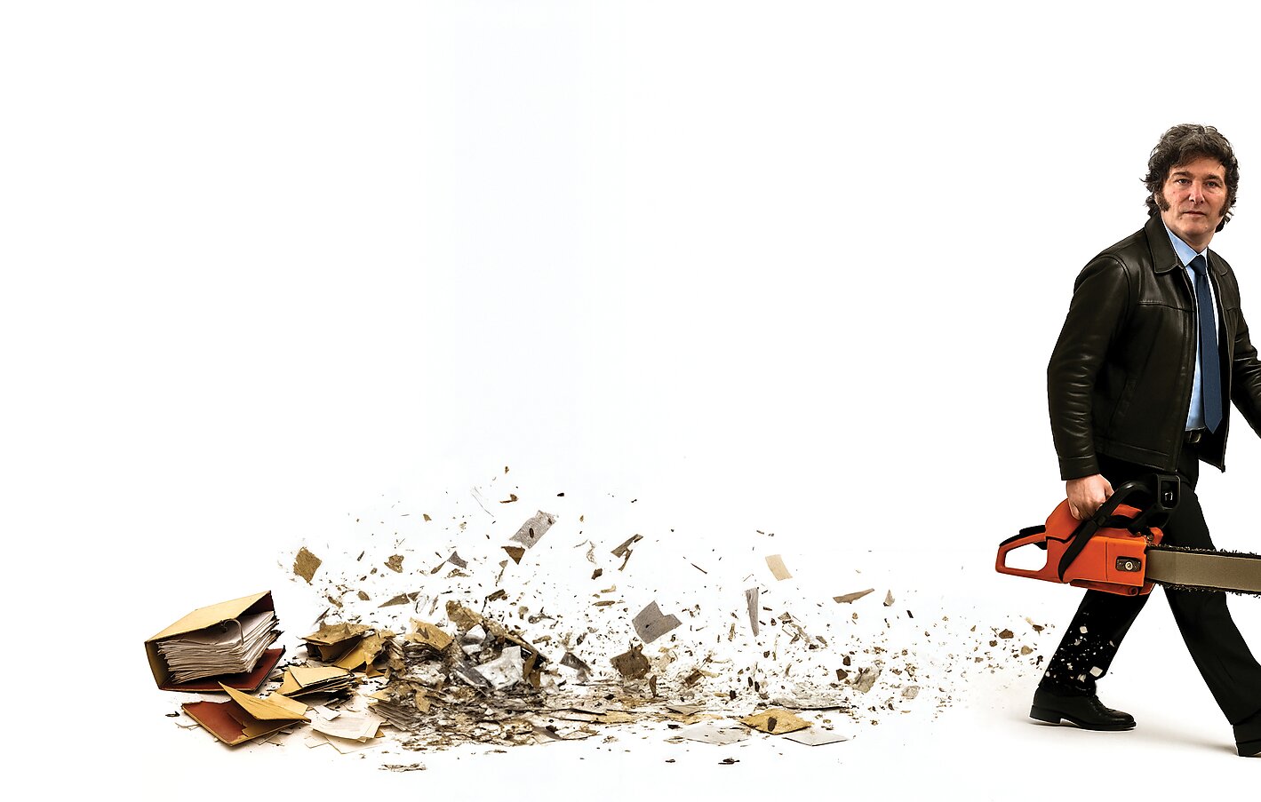 Free Society Fall 2025 Cover - Milei