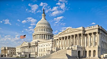 Capitol building with Senate