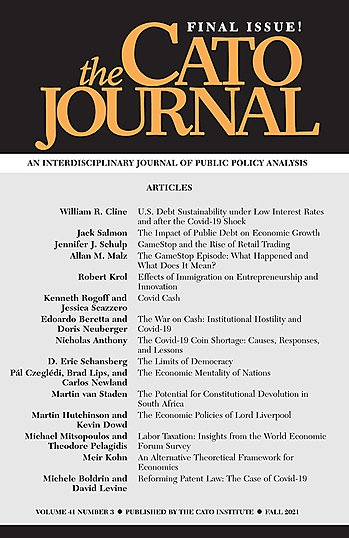 Cato Journal - v41n3 - Cover
