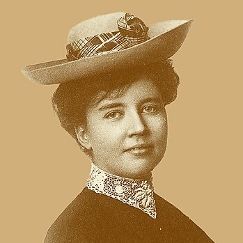 A portrait of Rose Wilder Lane