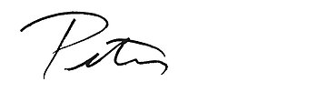Peter Goettler Signature