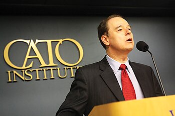 David Boaz speaking at Cato