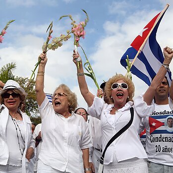 Las Damas de Blanco, winners of the 2018 Milton Friedman Prize for Advancing Liberty.