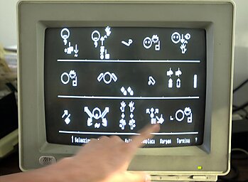 Screen Showing Signs