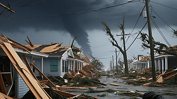 Image of Hurricane Destruction