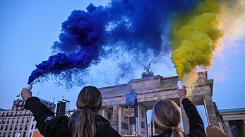 Ukraine protest in Germany