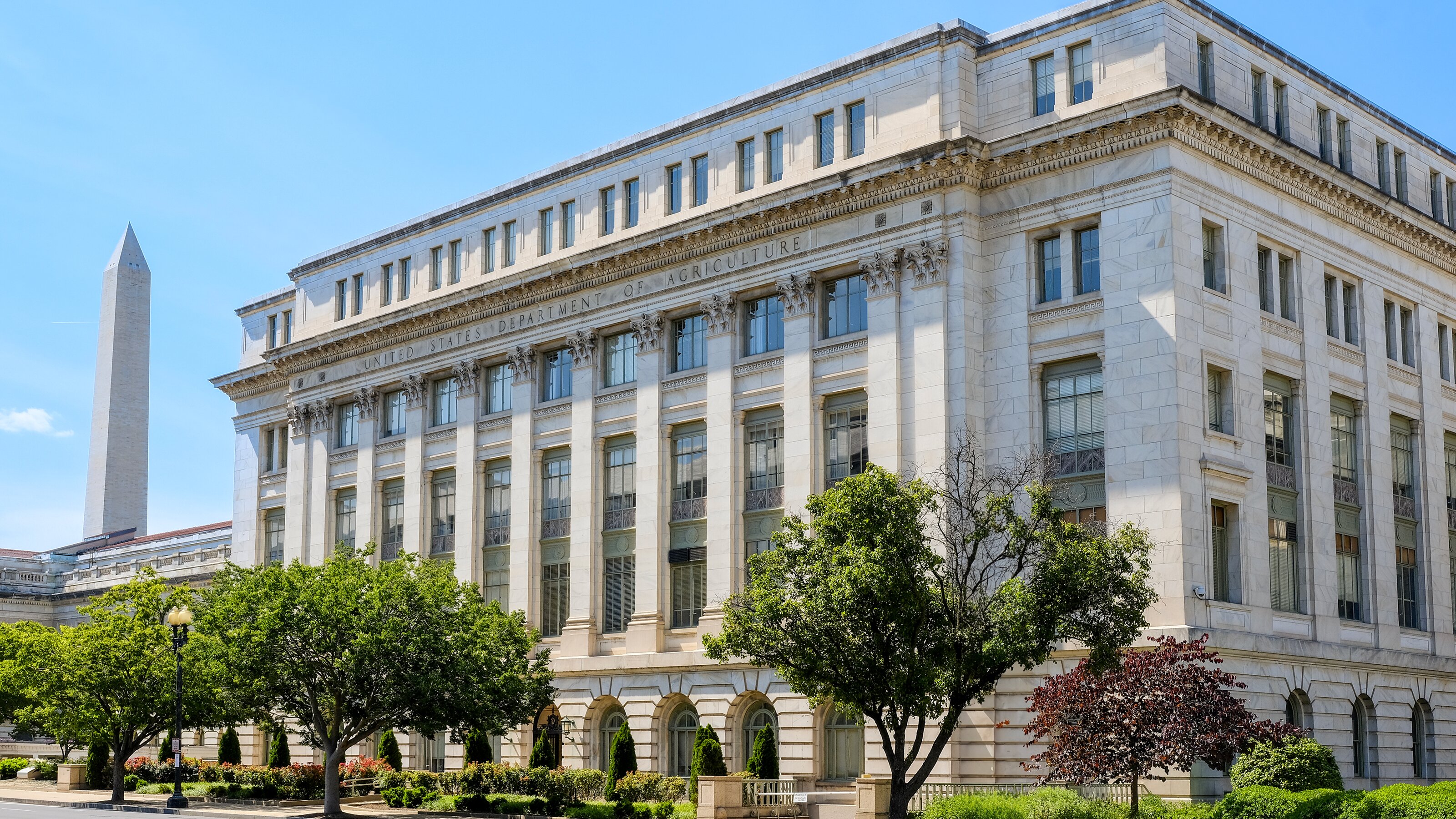 Department of Agriculture building in Washington, DC.
