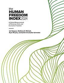 Human Freedom Index 2024 cover