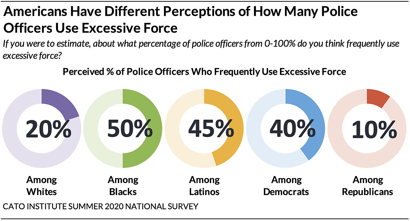Americans Have Different Perceptions of How Many Police Officers Use Excessive Force