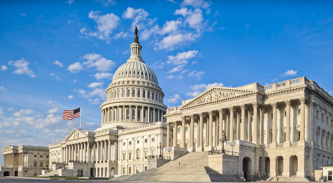 Capitol building with Senate