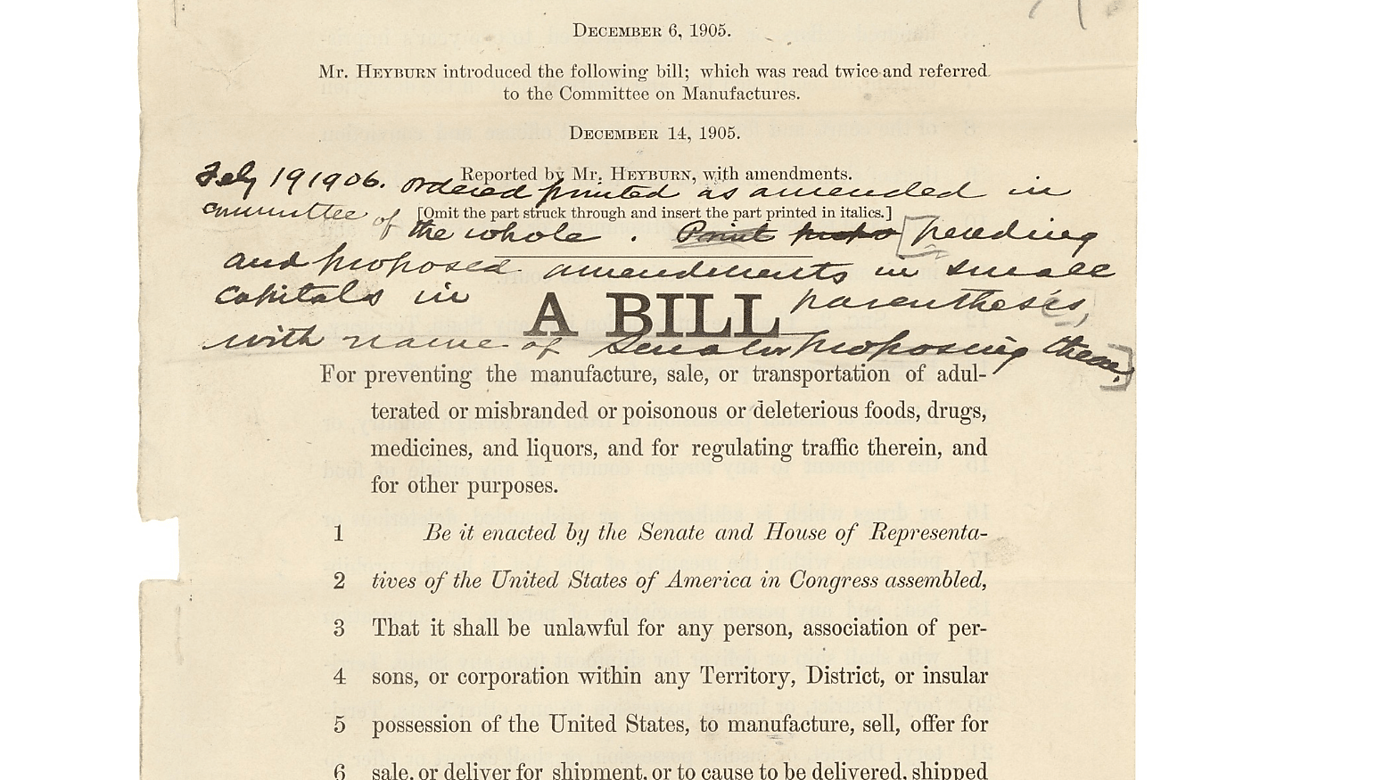 Pure-drugs-and-food-act-bill