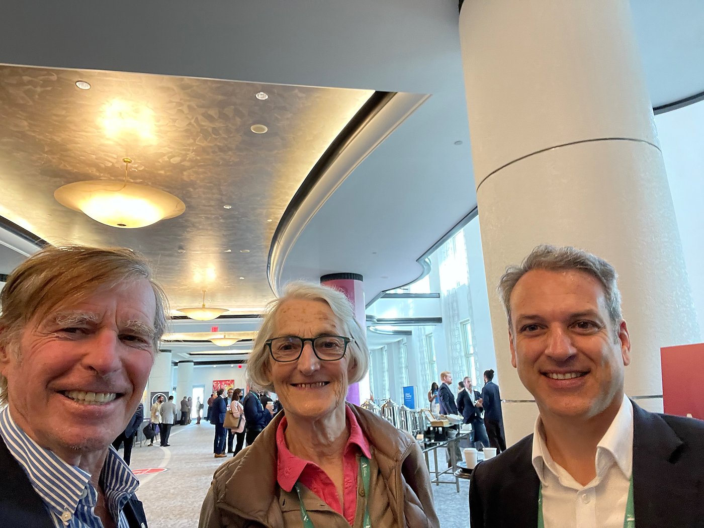 John Garvey, Linda Whetstone and Ian Vasquez