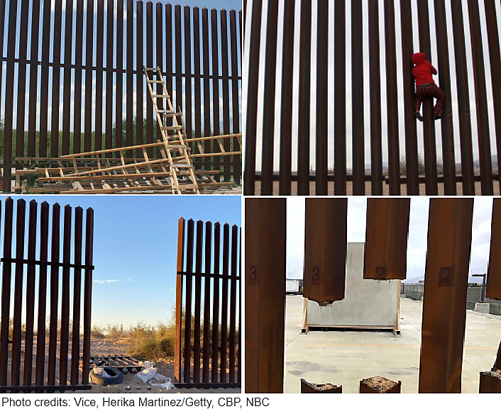 border fence holes