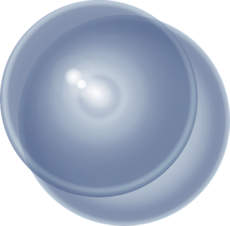 Abstract blue-purple circles