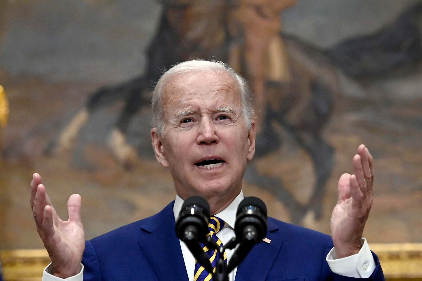 Joe Biden announcing student debt relief