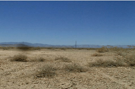 Example of typical federal land sold to private parties in the Las Vegas metro area