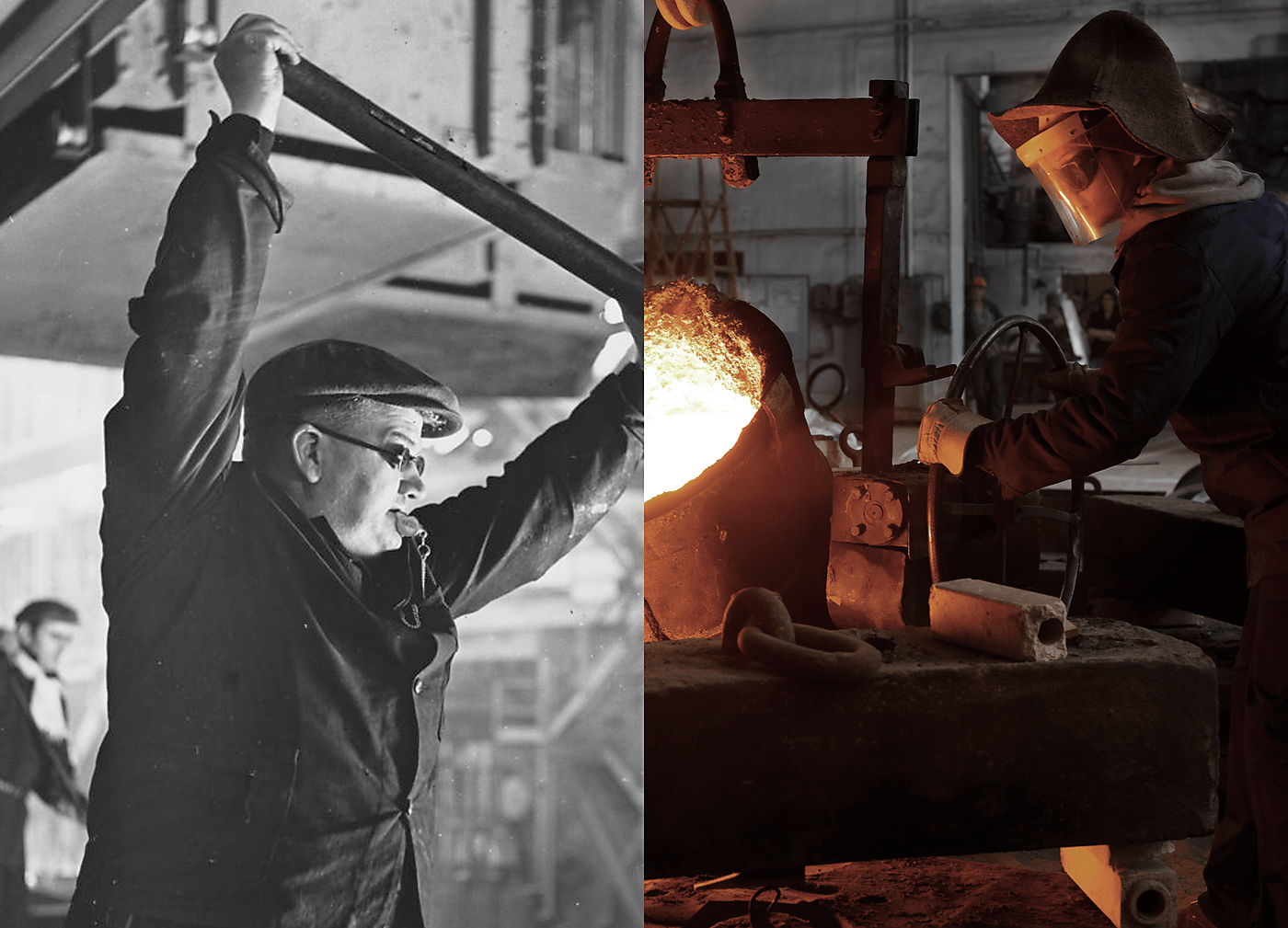 Globalization - Then and Now - Foundry Workers