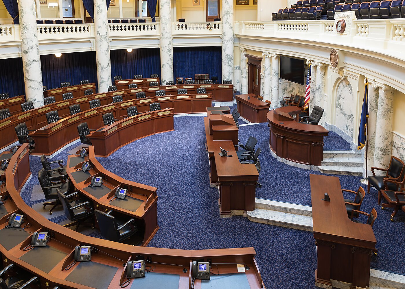 The Chambers of Idaho's House of Representatives