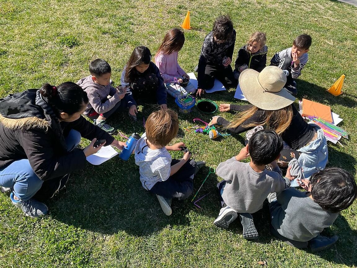Outdoor learning at Learn Beyond The Book
