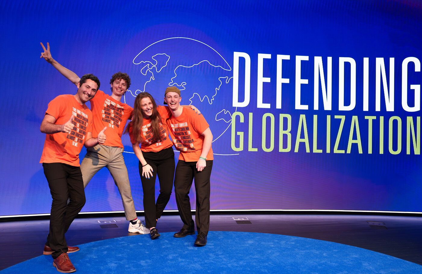 Globalization, Unfolded - T-Shirt Group Pic Front