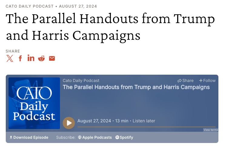 Calder Podcast Screenshot