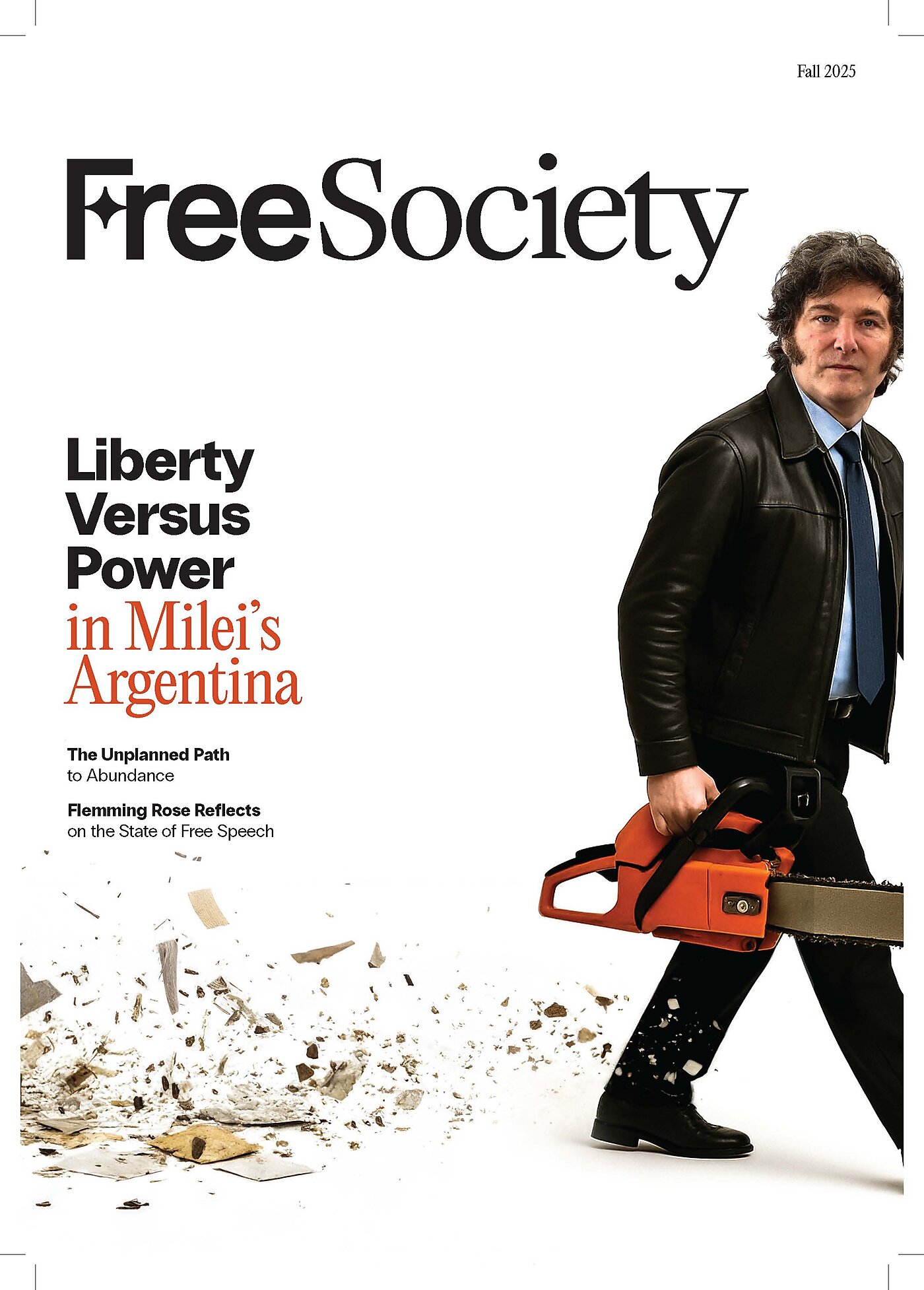 Free Society: Fall 2025 Cover
