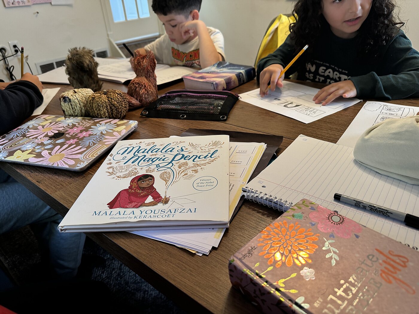 Lucas literacy lab kids