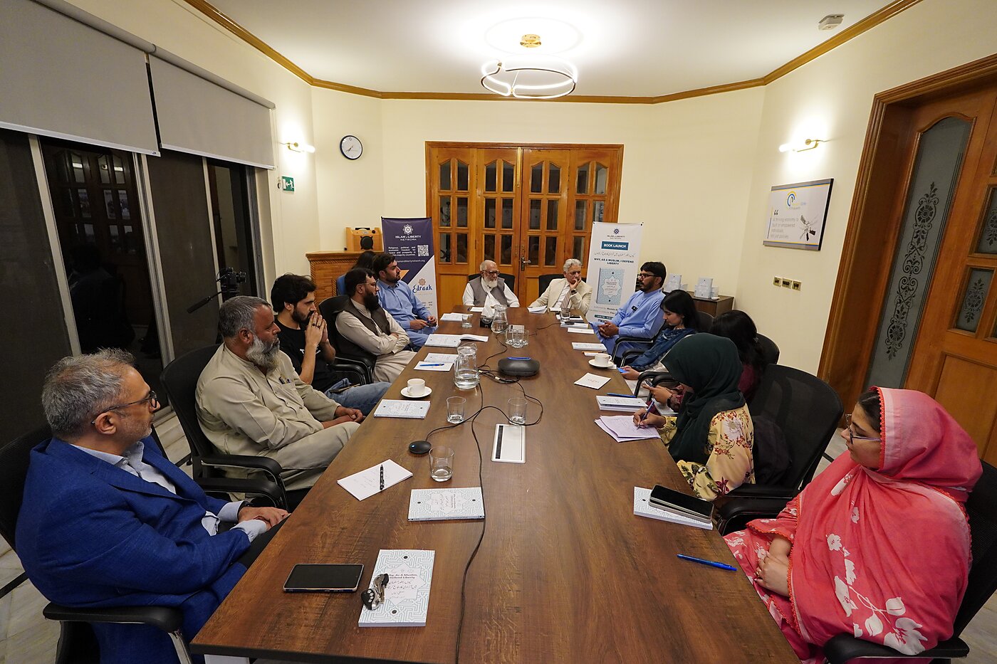 Book Launch at Islam and Liberty Network, Islamabad