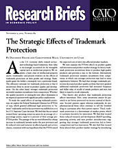 The Strategic Effects of Trademark Protection cover