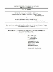 Legal Brief - 12/14/2020 - Harmon v. City of Arlington