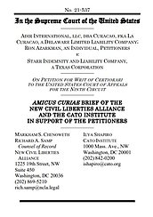 Anir v. Starr legal brief cover