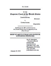 Moore v. United States Cato Institute