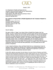 Singer - Public Comment - 1/2/2023 Cover