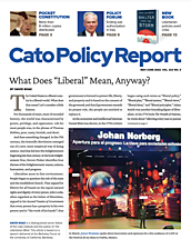Cato Policy Report - May/June 2023 - Cover