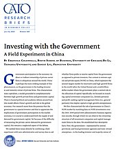 Investing with the Government: A Field Experiment in China - cover