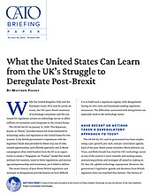 What the United States Can Learn from the UK’s Struggle to Deregulate Post-Brexit - cover
