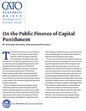 On the Public Finance of Capital Punishment - cover