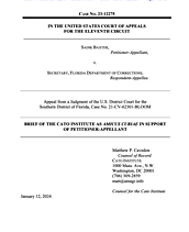 <em>Baxter v. Secretary, Florida Department of Corrections</em> cover