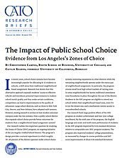 The Impact of Public School Choice: Evidence from Los Angeles’s Zones of Choice - cover