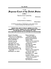 Carpenter v. United States cover