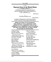 Martin v. United States brief cover