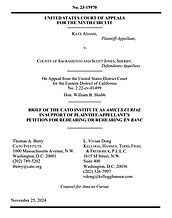Adams v. County of Sacramento - pub cover