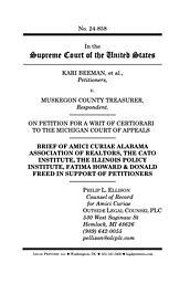 <em>Beeman v. Muskegon County Treasurer</em> cover